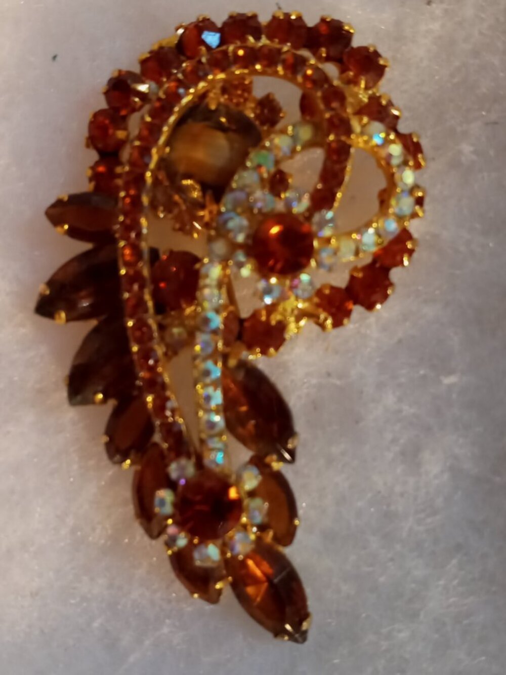 RARE! GORGEOUS VINTAGE ELEGANCE JULIANA RHINESTONE DEMI PARURE SET - Picture 4 of 8
